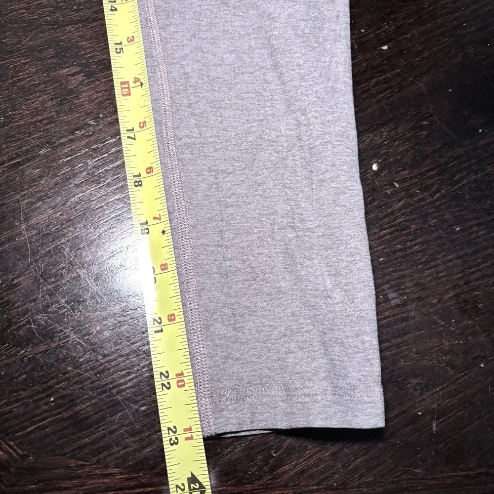 Beyond Yoga Spacedye Out of Pocket High Waisted Leggings Heather Gray Sz Medium